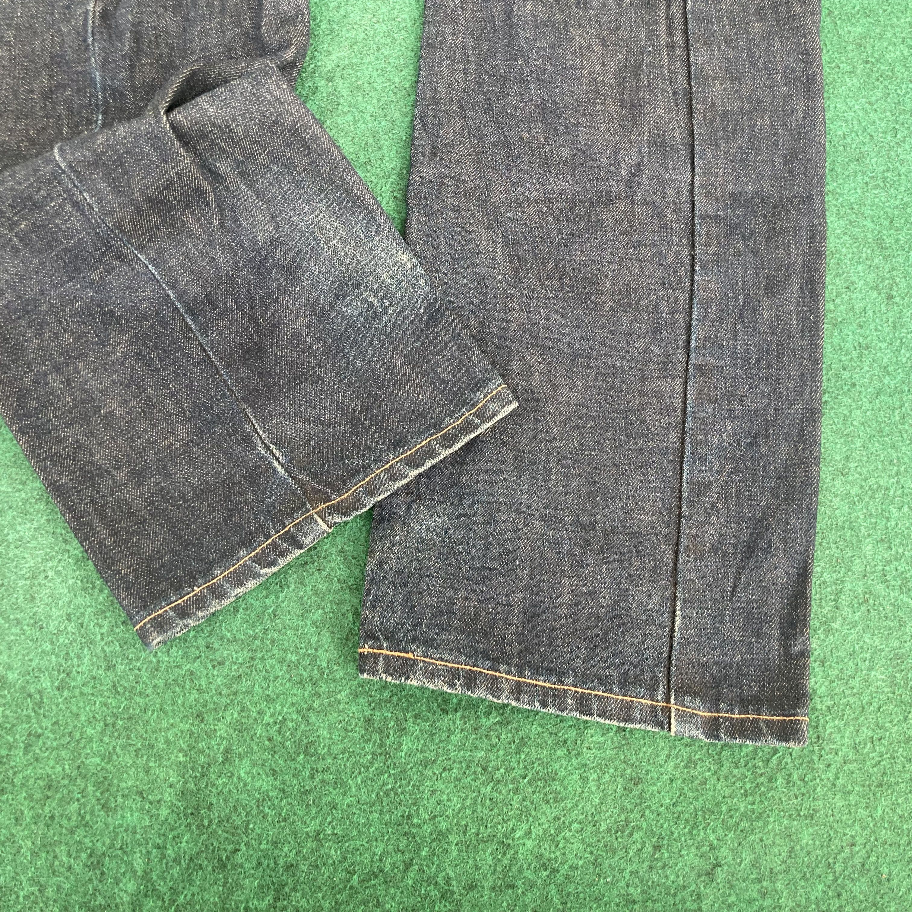 Edwin × Japanese Brand × Vintage 30x34 Vtg Edwin EFunction Denim Zipper Engineered Jeans Size US 30 / EU 46 - 7 Thumbnail
