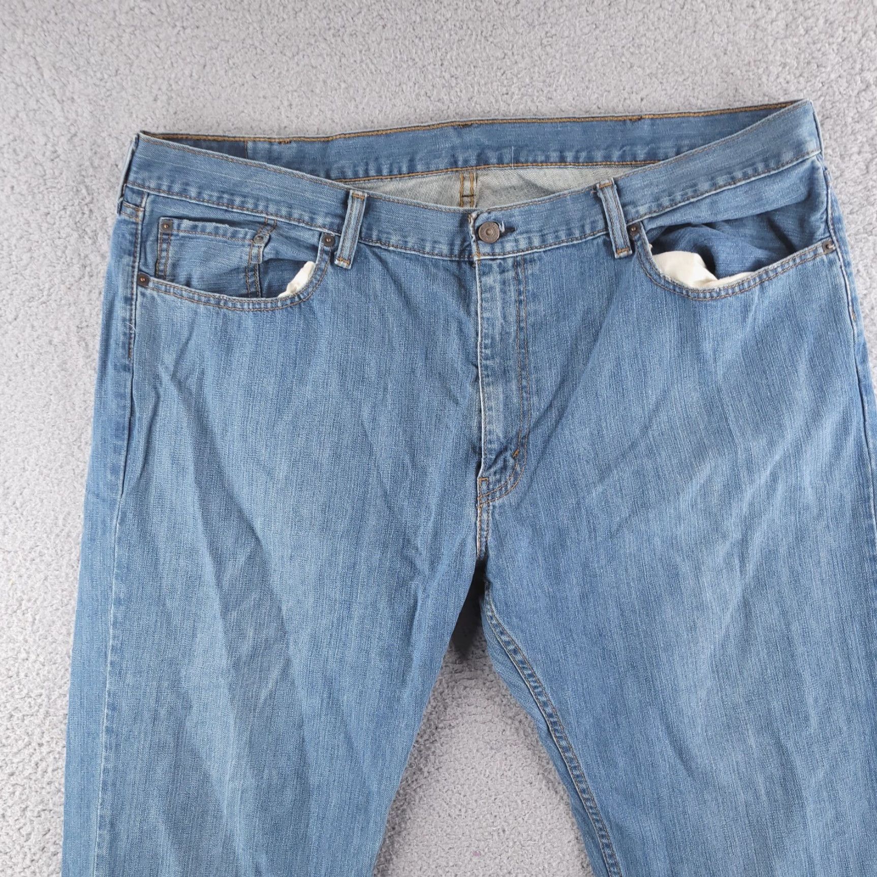 Levi's Levi's Jeans Mens 42x30 Blue 559 Relaxed Straight Fit Regular Waist 42 Inseam 30 Color Blue Size US 42 / EU 58 - 5 Thumbnail