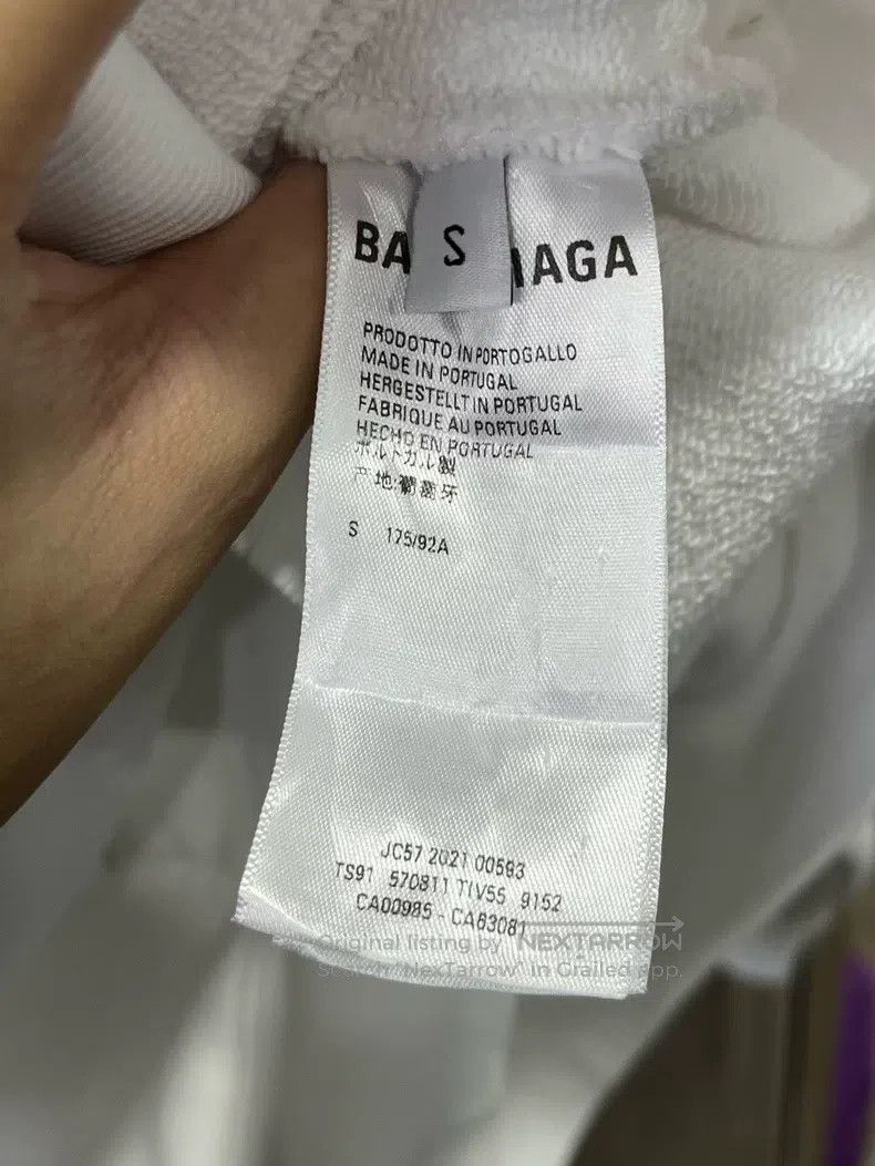 Balenciaga Balenciaga Email Logo White and Green Hoodie Size US S / EU 44-46 / 1 - 8 Thumbnail