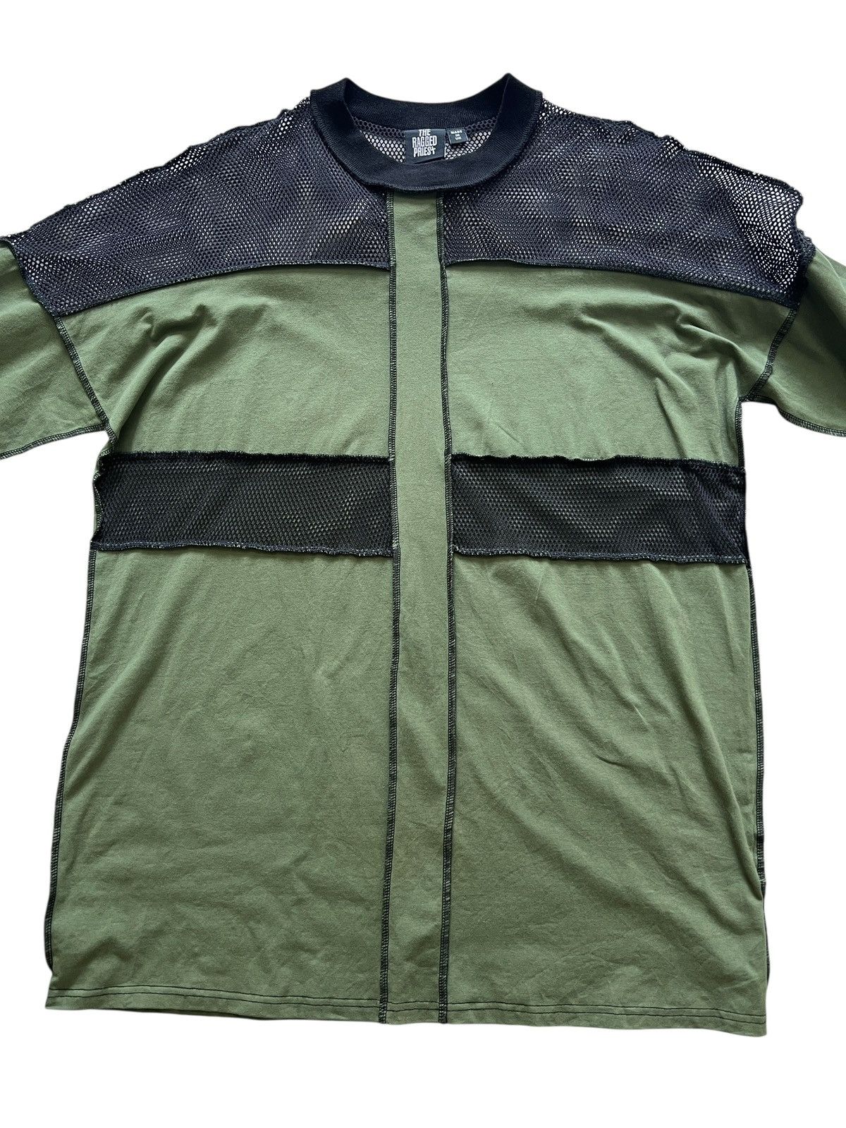 The Ragged Priest The Ragged Priest Mesh Panel Inside Out Longsleeve Shirt Size US L / EU 52-54 / 3 - 5 Thumbnail