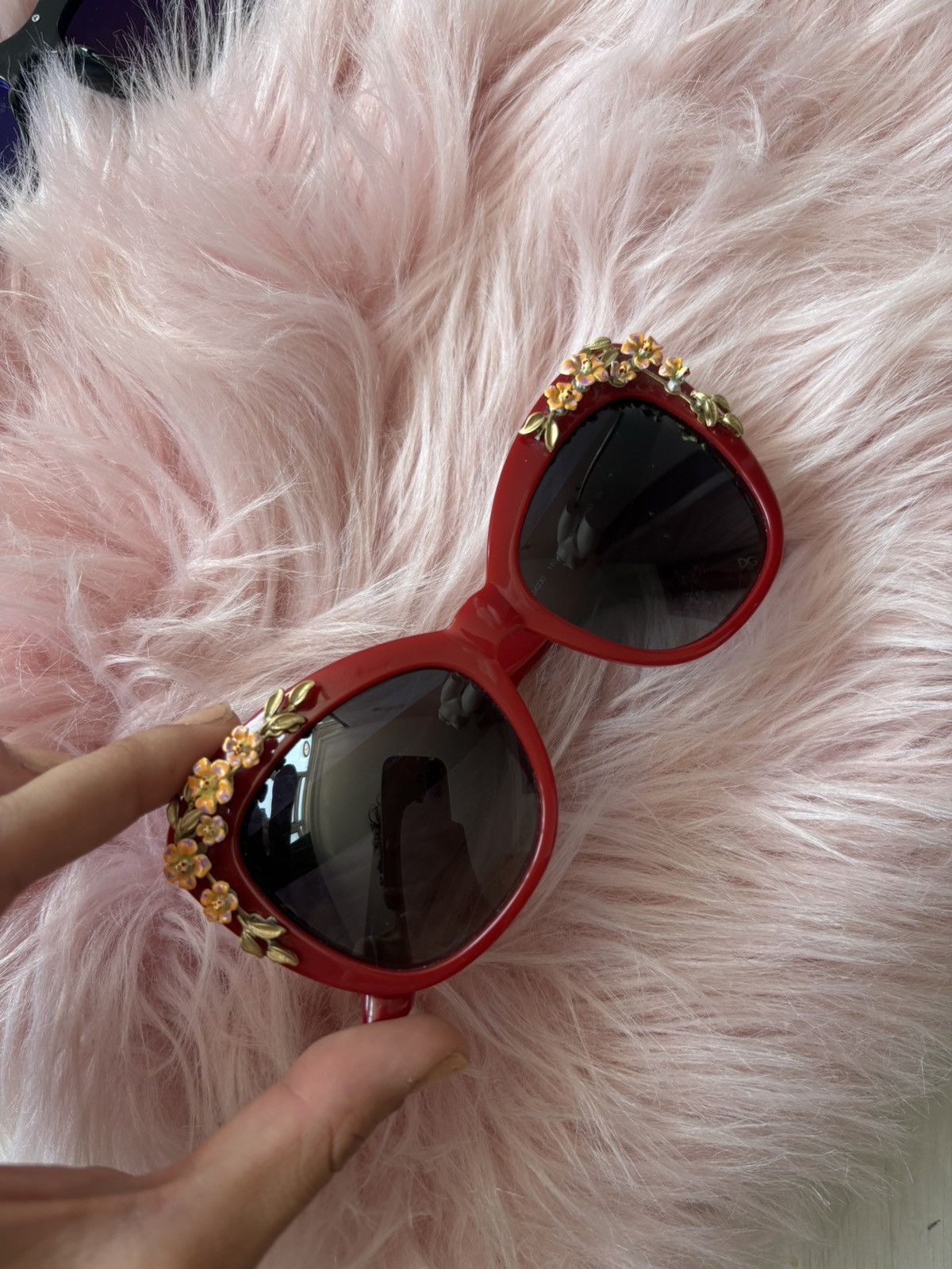 Dolce & Gabbana Dolce Gabbana Almond Flowers Sunglasses Size ONE SIZE - 10 Thumbnail