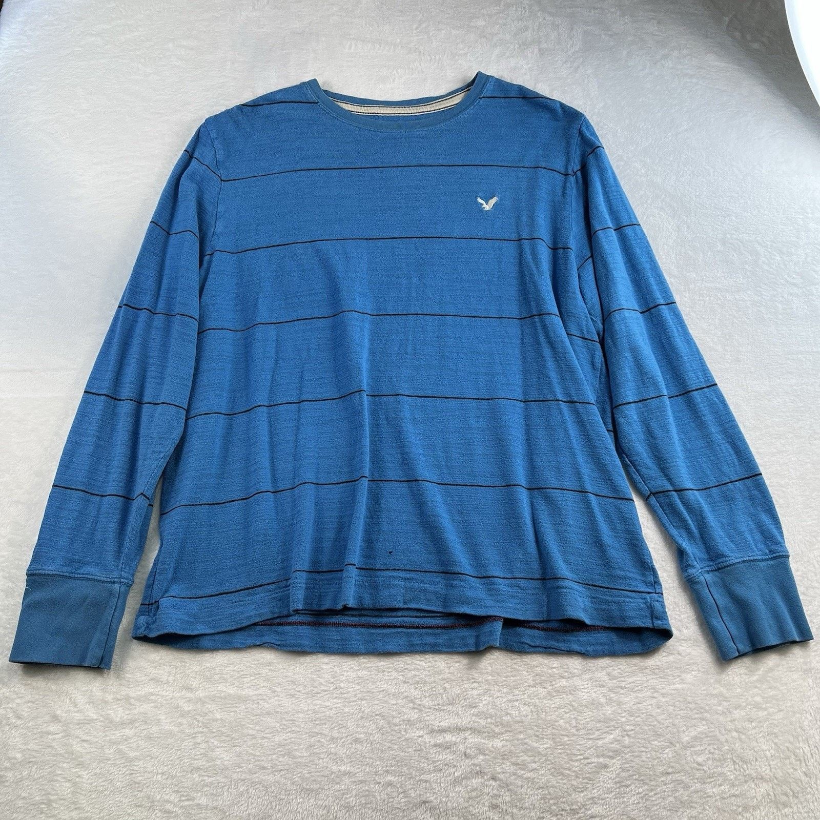 American Eagle Outfitters Y2K American Eagle XXL Vintage Fit Preppy Striped Shirt Mens Size US XXL / EU 58 / 5 - 2 Thumbnail