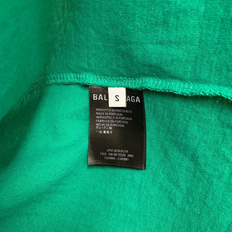 Balenciaga Balenciaga Mai Sui Lake Water Green Short Sleeves Size US S / EU 44-46 / 1 - 4 Thumbnail