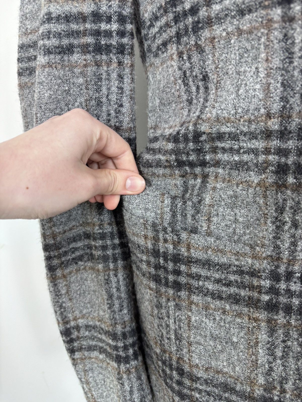 Luigi Bianchi Luigi Bianchi Sartoria Loro Piana Alpaca Wool Blazer Jacket Size 40R - 7 Thumbnail