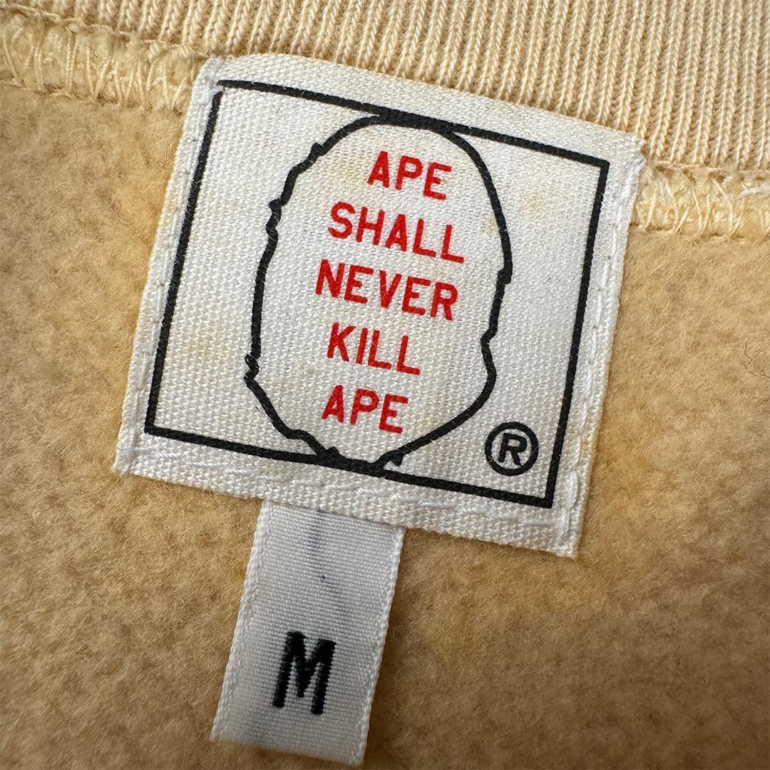 Bape BAPE Vintage Mad Face Beige Sweater Aoyama Exclusive (M) Size US M / EU 48-50 / 2 - 5 Thumbnail