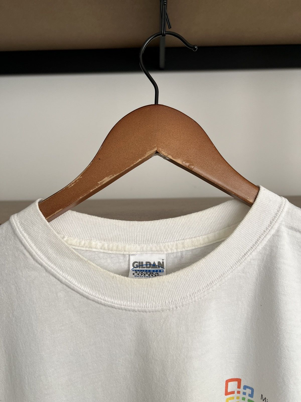 Microsoft Vintage 2003 Microsoft Office Technology Promo T-shirt Size US XL / EU 56 / 4 - 12 Thumbnail