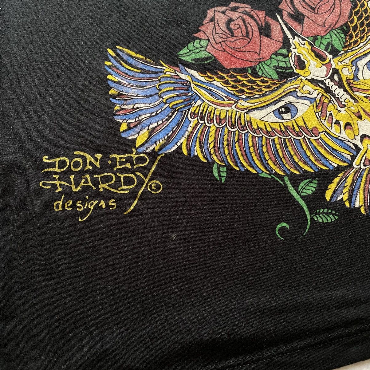 Ed Hardy Y2K Ed Hardy Hysteric Glamour Style T Shirt Cop Copine Vibe Size L / US 10 / IT 46 - 6 Thumbnail