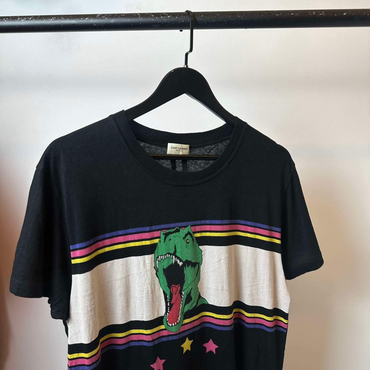 Hedi Slimane × Saint Laurent Paris SAINT LAURENT DINO T SHIRT