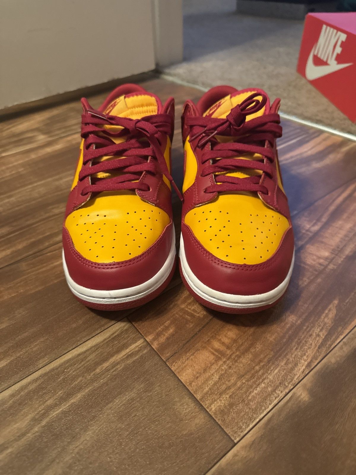 Nike SB midas gold dunks Size US 11.5 / EU 44-45 - 5 Thumbnail