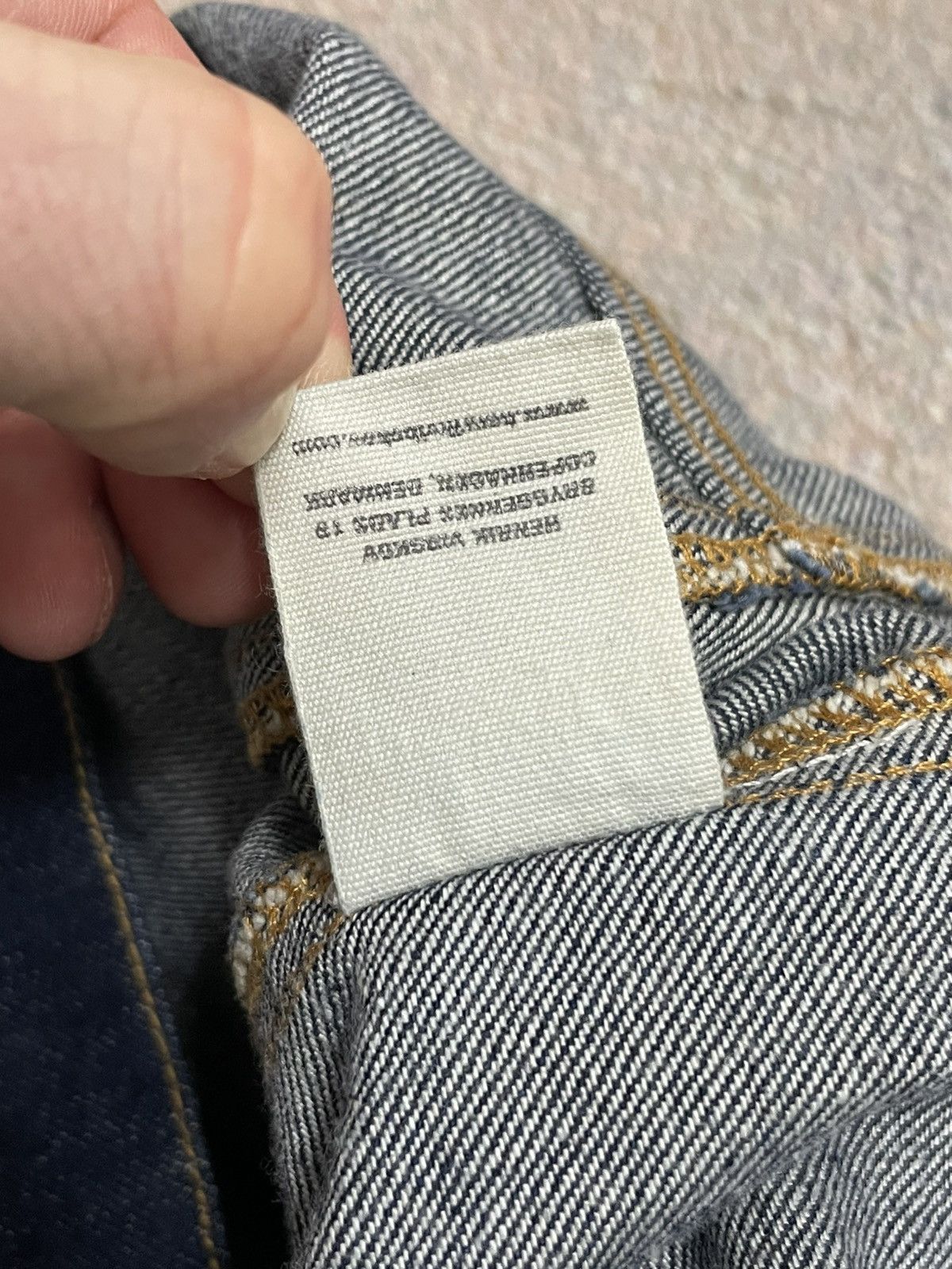 Henrik Vibskov Henrik Vibskov Relaxed Fit Indigo Rap Jeans Size US 32 / EU 48 - 7 Thumbnail