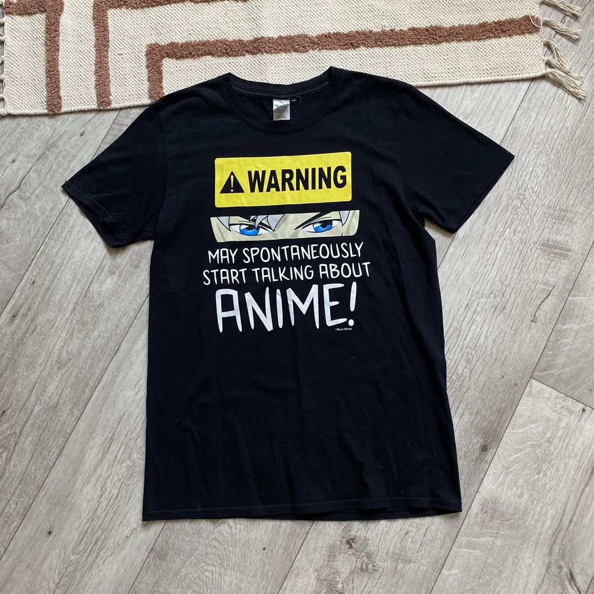 Anime WARNING START TALKING ABOUT ANIME HIMOR T SHIRT Size US M / EU 48-50 / 2 - 1 Thumbnail