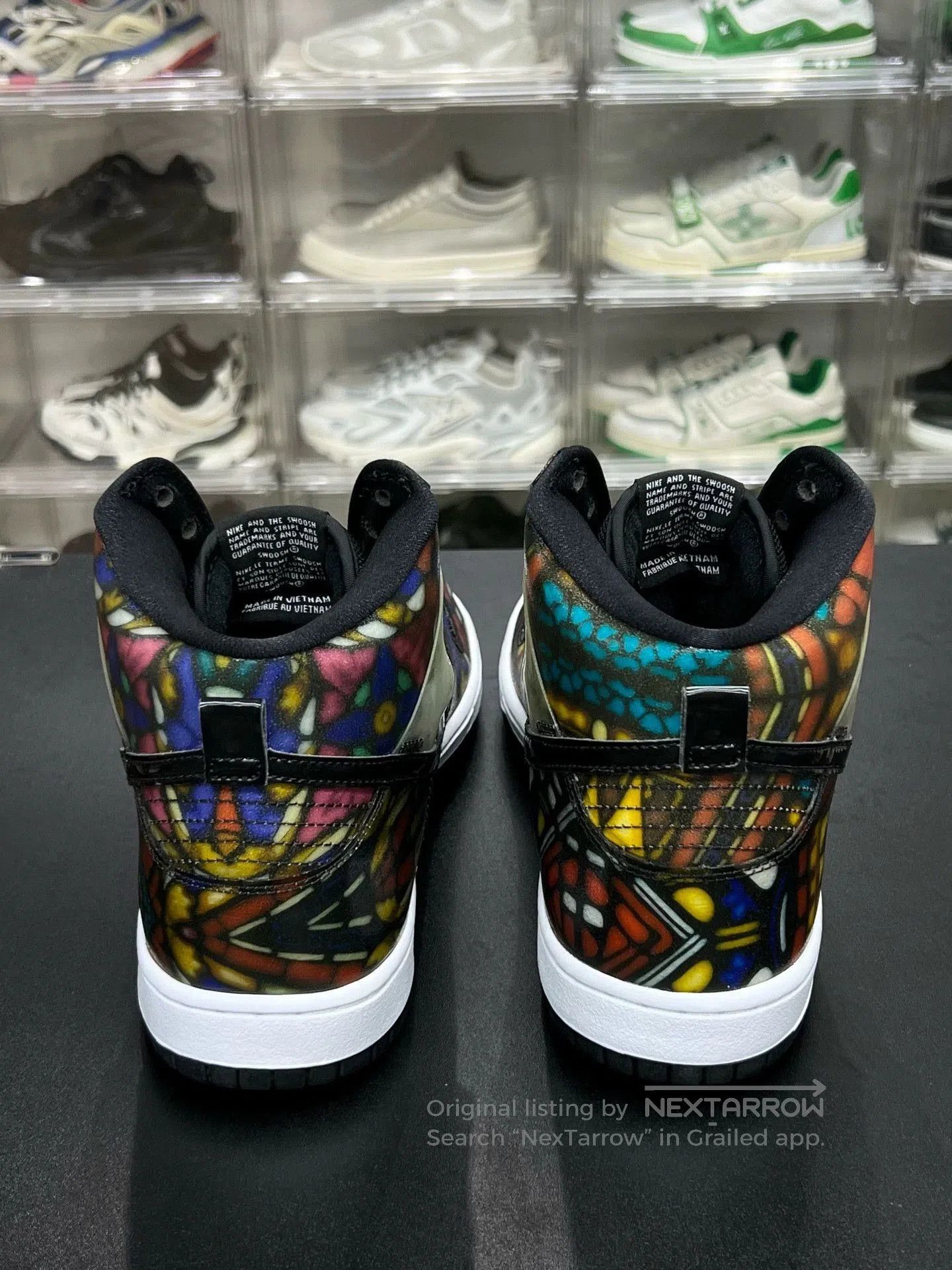 Nike nike concepts dunk stained glass sneakers. Size US 10.5 / EU 43-44 - 7 Thumbnail