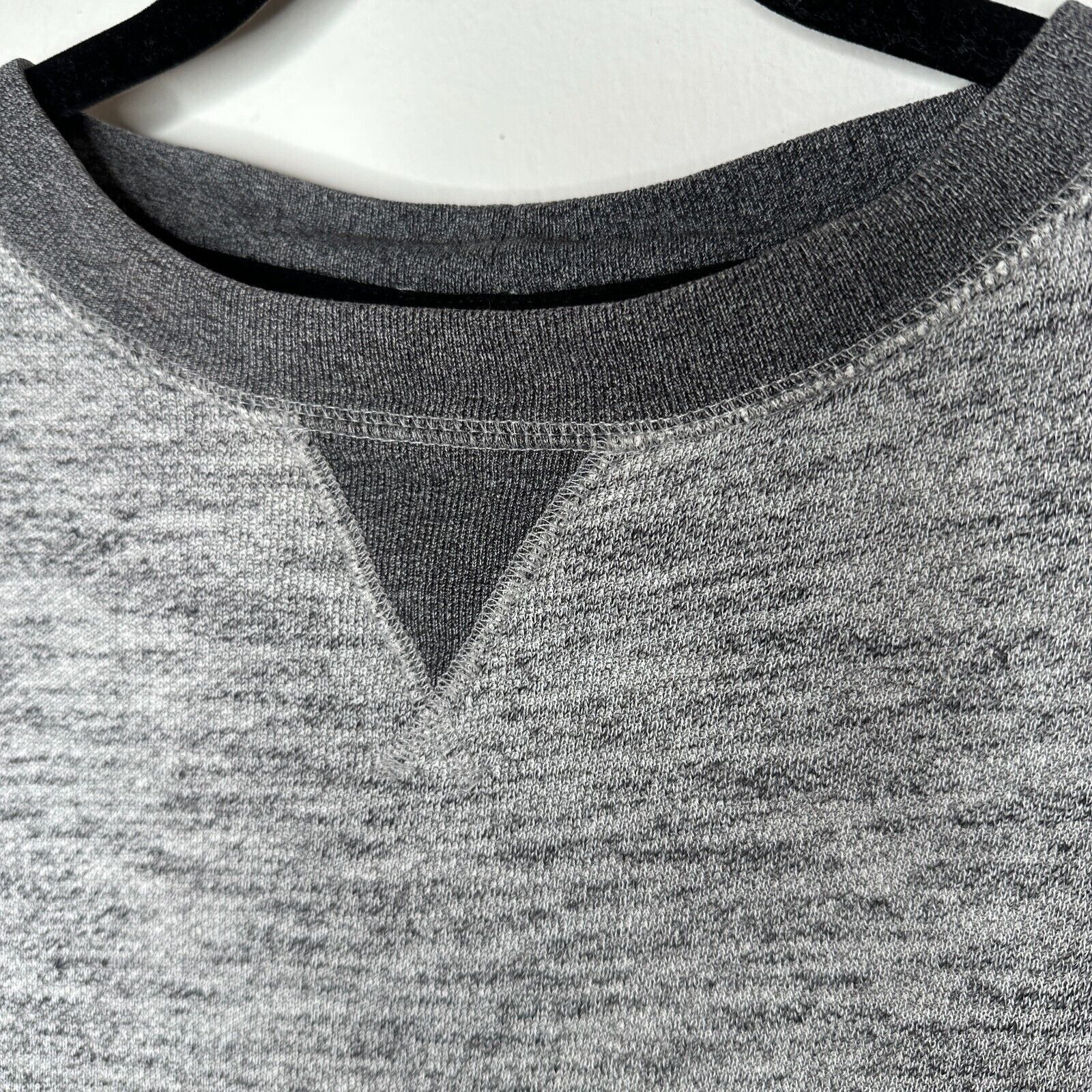 Rag & Bone Rag & Bone Gray Georgia Boxy Sweatshirt Dark Gray Trim S Size S / US 4 / IT 40 - 7 Thumbnail