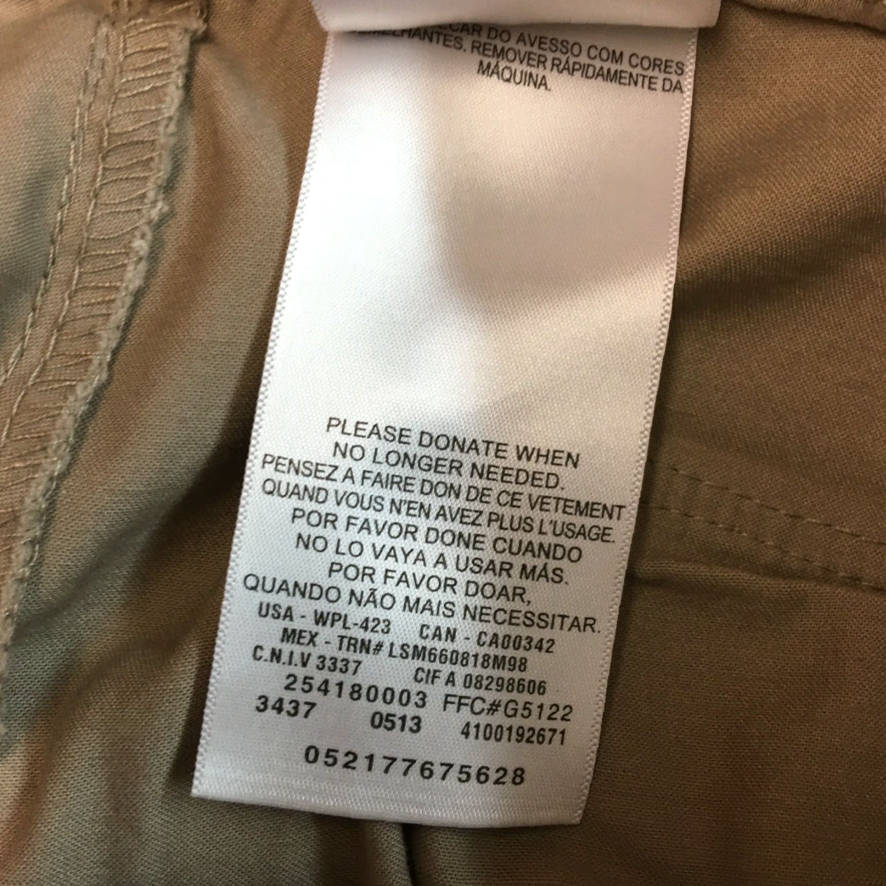 Dockers Dockers Womens Tan Dress Pants Casual Regular Straight Low Rise Size 8 Size 30" / US 8 / IT 44 - 5 Thumbnail