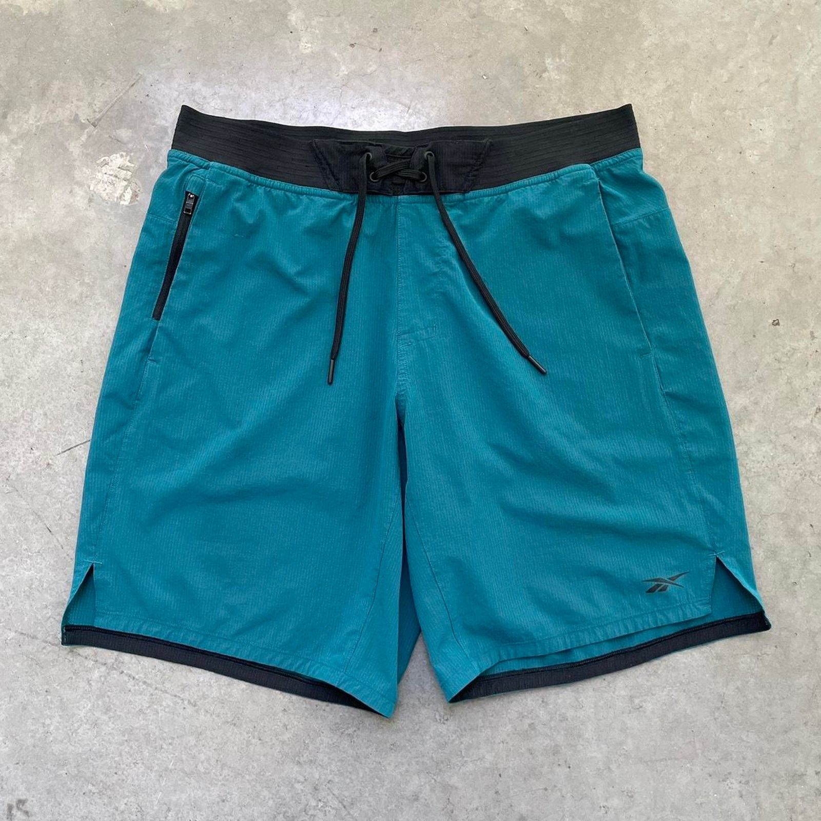 Reebok Reebok Teal Swim Shorts Size US 32 / EU 48 - 1 Thumbnail