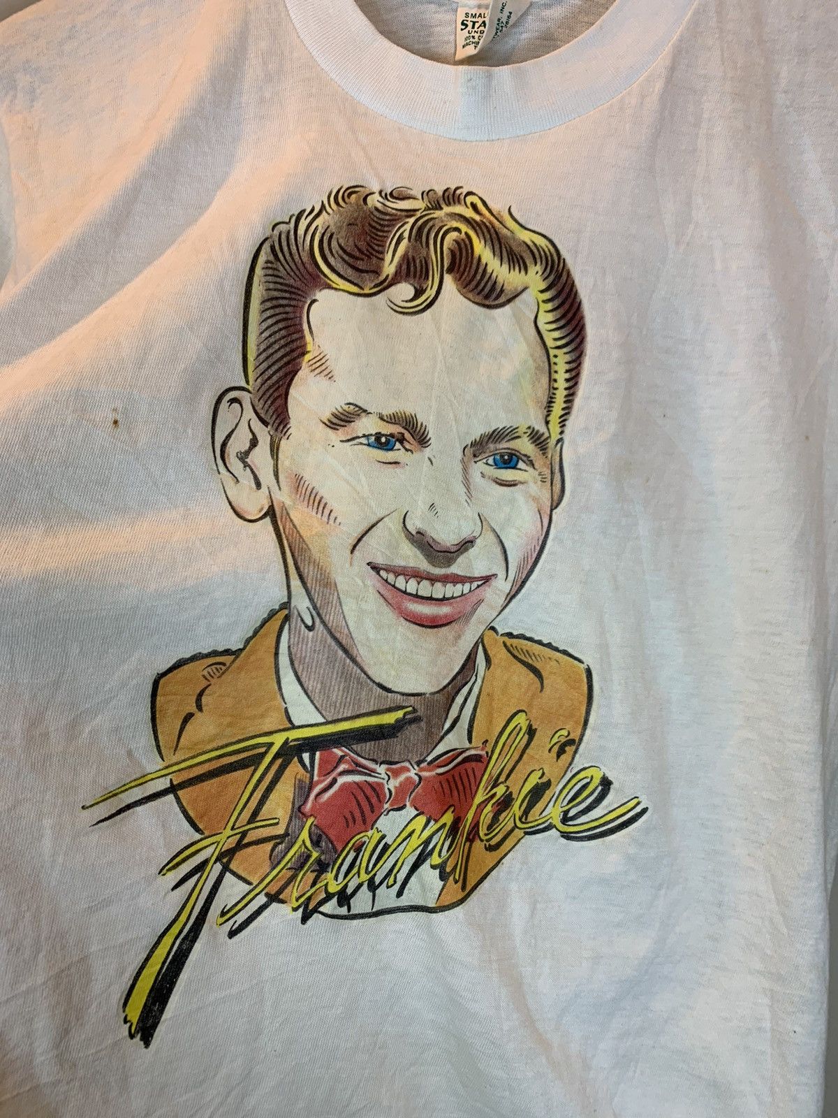 Band Tees RARE* Vintage 1974 Frank Sinatra Main Event Live Art T-Shirt Size US S / EU 44-46 / 1 - 3 Thumbnail