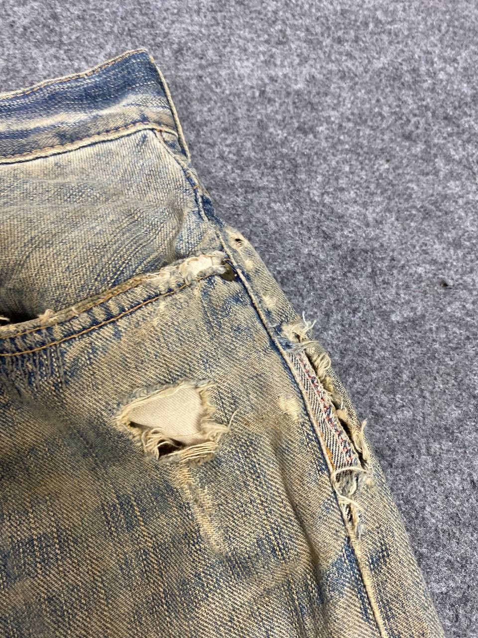 Edwin edwin xv bootcut flare distressed rework denim Size US 32 / EU 48 - 12 Thumbnail