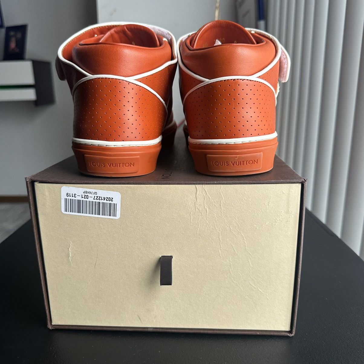 Louis Vuitton Louis Vuitton Mid Top ACAPULCO LEATHER Size US 10 / EU 43 - 4 Thumbnail