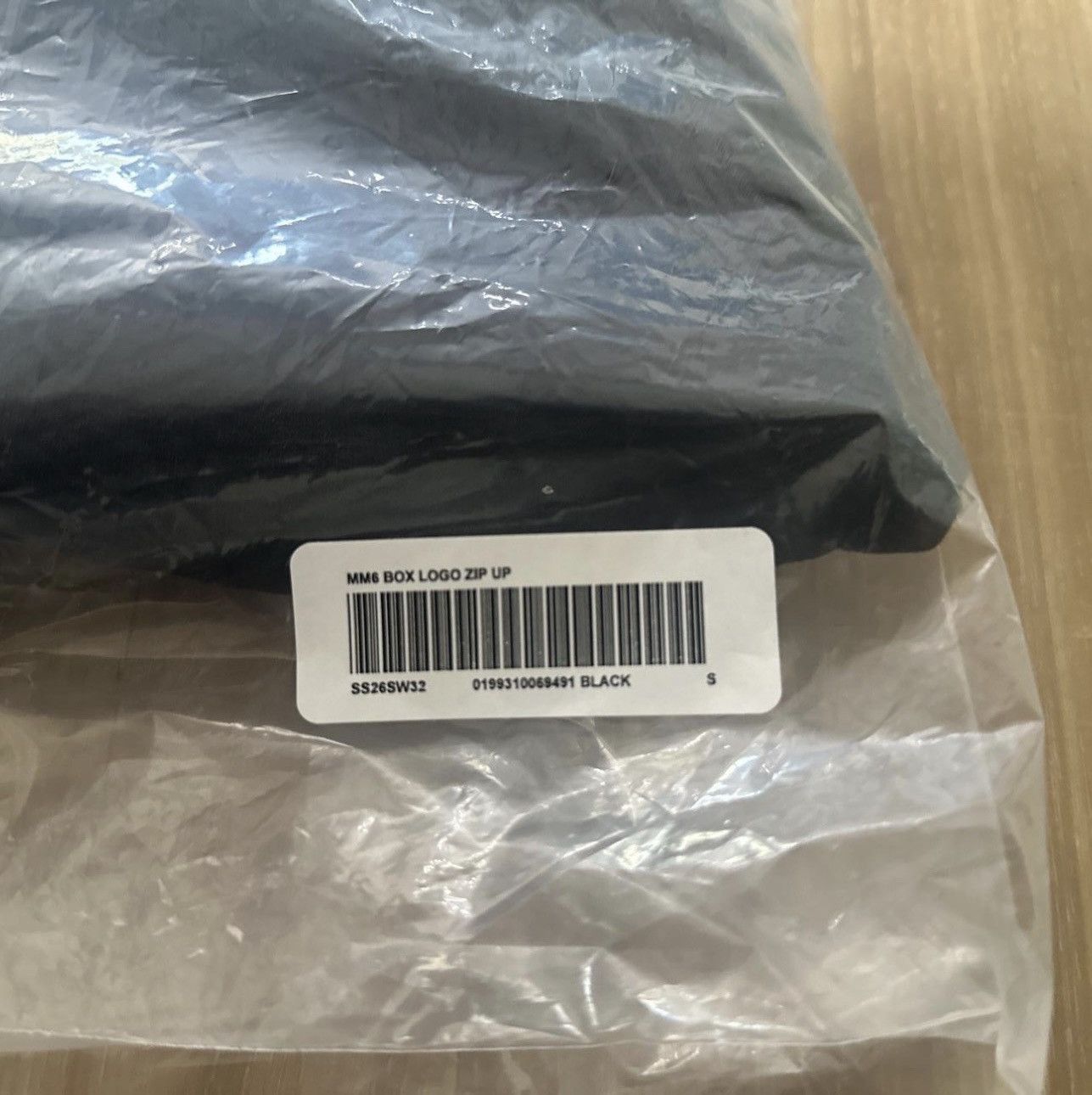 Maison Margiela × Supreme Supreme x MM6 Maison Margiela Box Logo Zip Up Black Size S Size US S / EU 44-46 / 1 - 2 Thumbnail