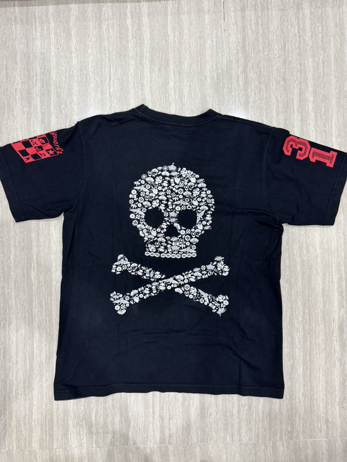 Japanese Brand MBD Skull Mibudo designwork black shirt M size Size US M / EU 48-50 / 2 - 10 Thumbnail