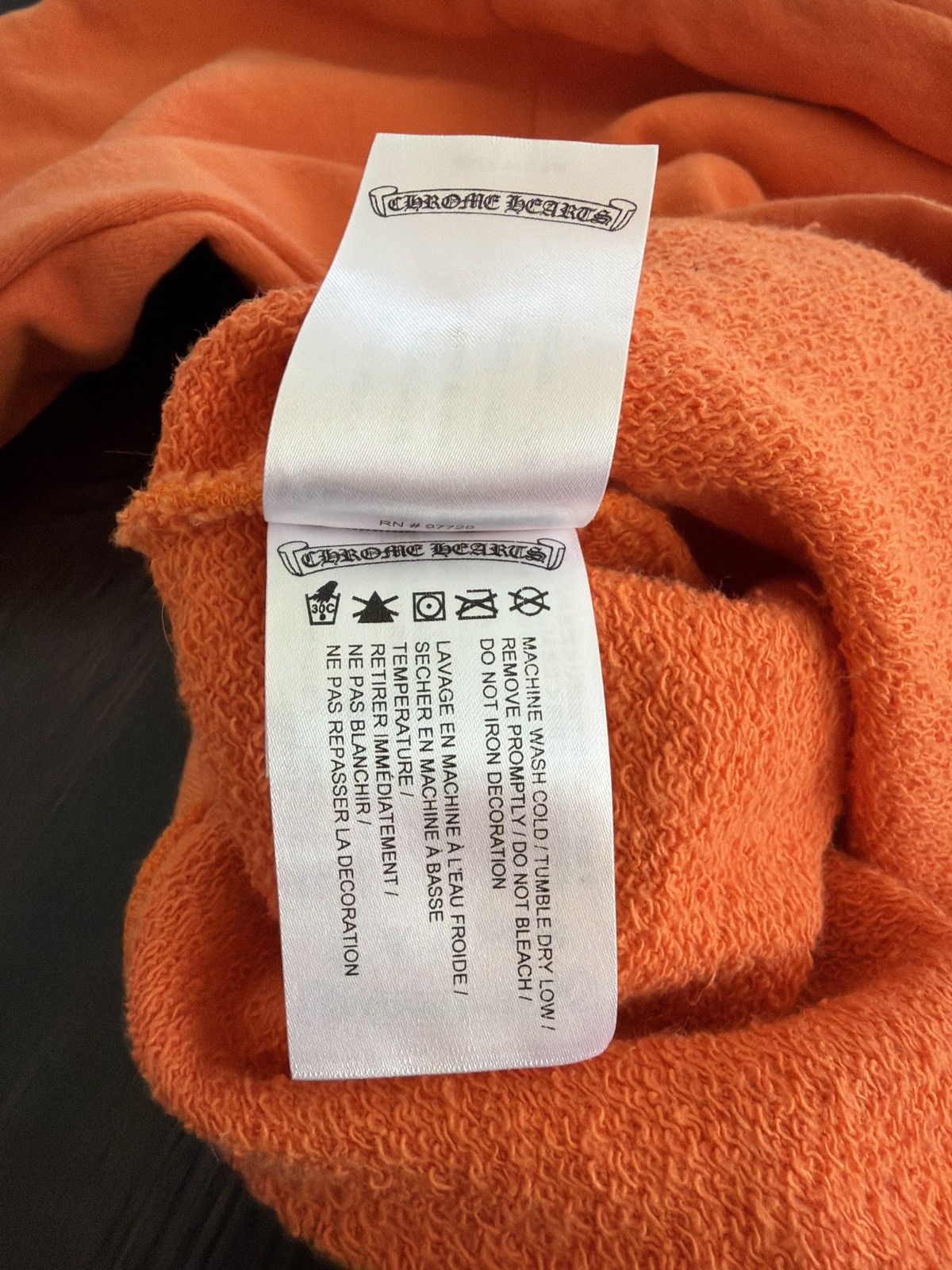 Chrome Hearts Chrome Hearts Orange Dagger Crewneck Size US M / EU 48-50 / 2 - 8 Thumbnail