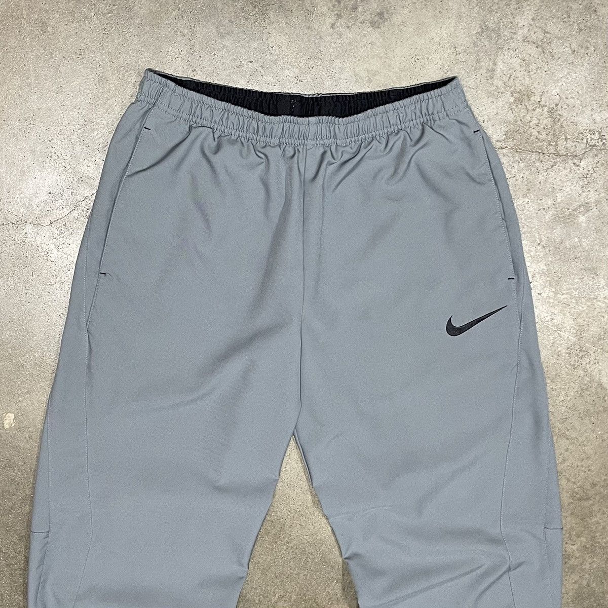 Nike Nike Y2K Gray Baggy Warm Up Track Pants Size US 32 / EU 48 - 2 Thumbnail