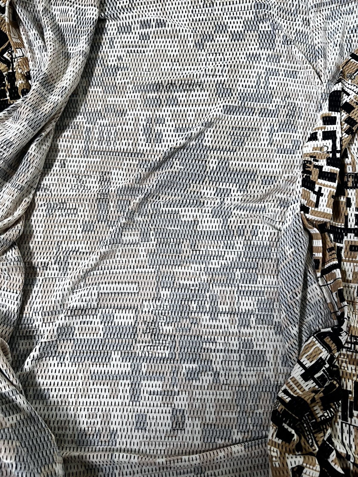 Fendi Fendi Monogram 90s Shirt Button Ups Size US M / EU 48-50 / 2 - 16 Thumbnail