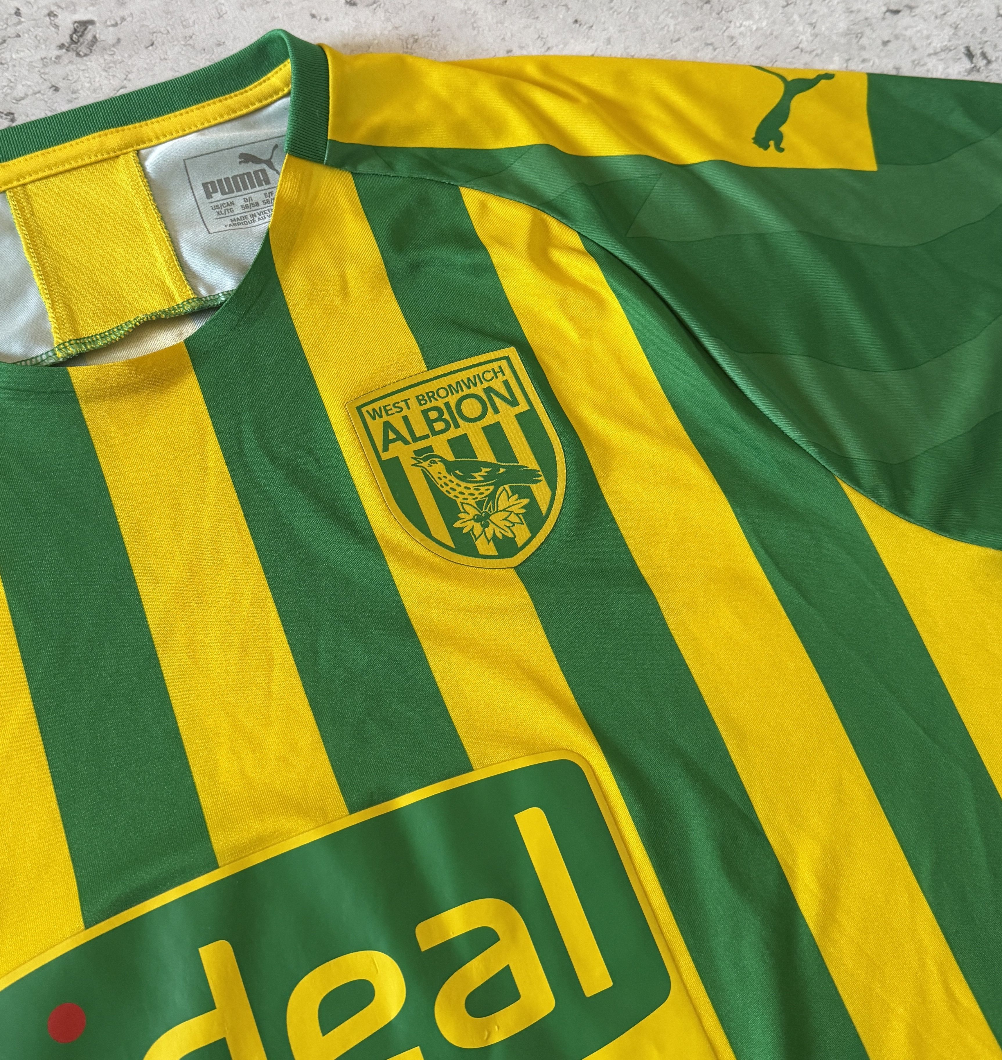 Puma West Bromwich Albion AWAY 2019 2020 FOOTBALL SOCCER XL Size US XL / EU 56 / 4 - 3 Thumbnail
