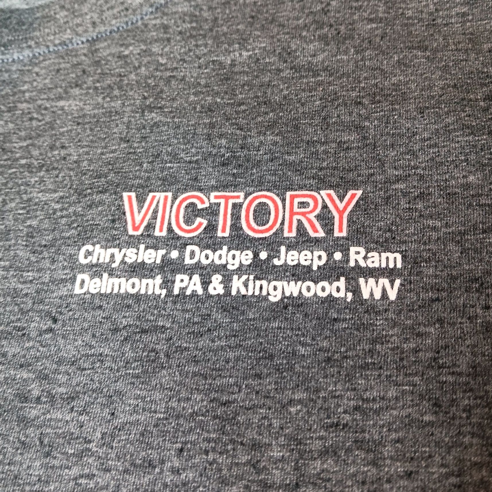 Jeep Dodge Shirt Mens Small Gray Victory Chrysler Dodge Jeep Ram Trucks Auto Size US S / EU 44-46 / 1 - 4 Thumbnail