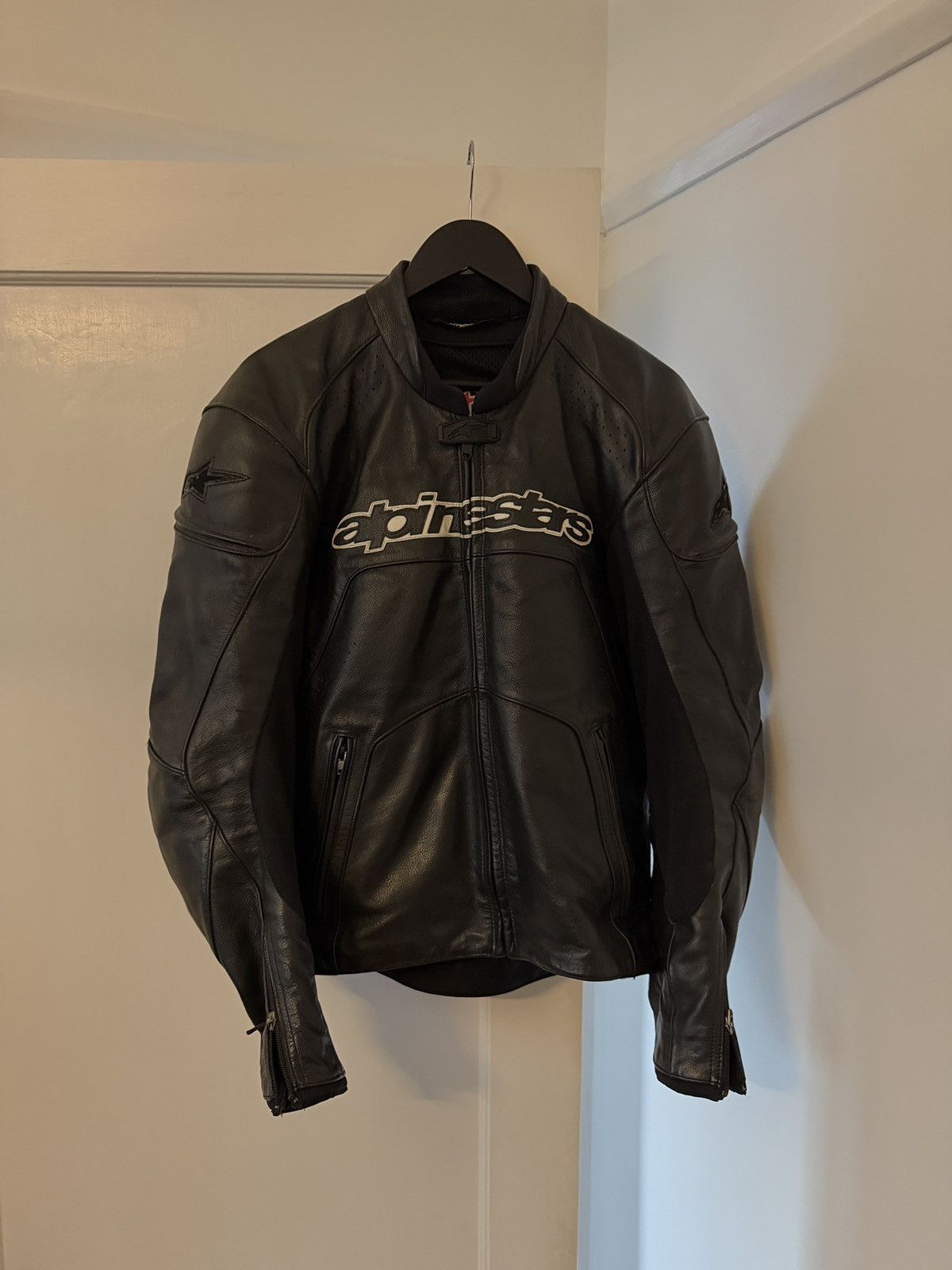 Alpinestars Alpinestars Leather Riding Sports Jacket Black Size US M / EU 48-50 / 2 - 1 Thumbnail