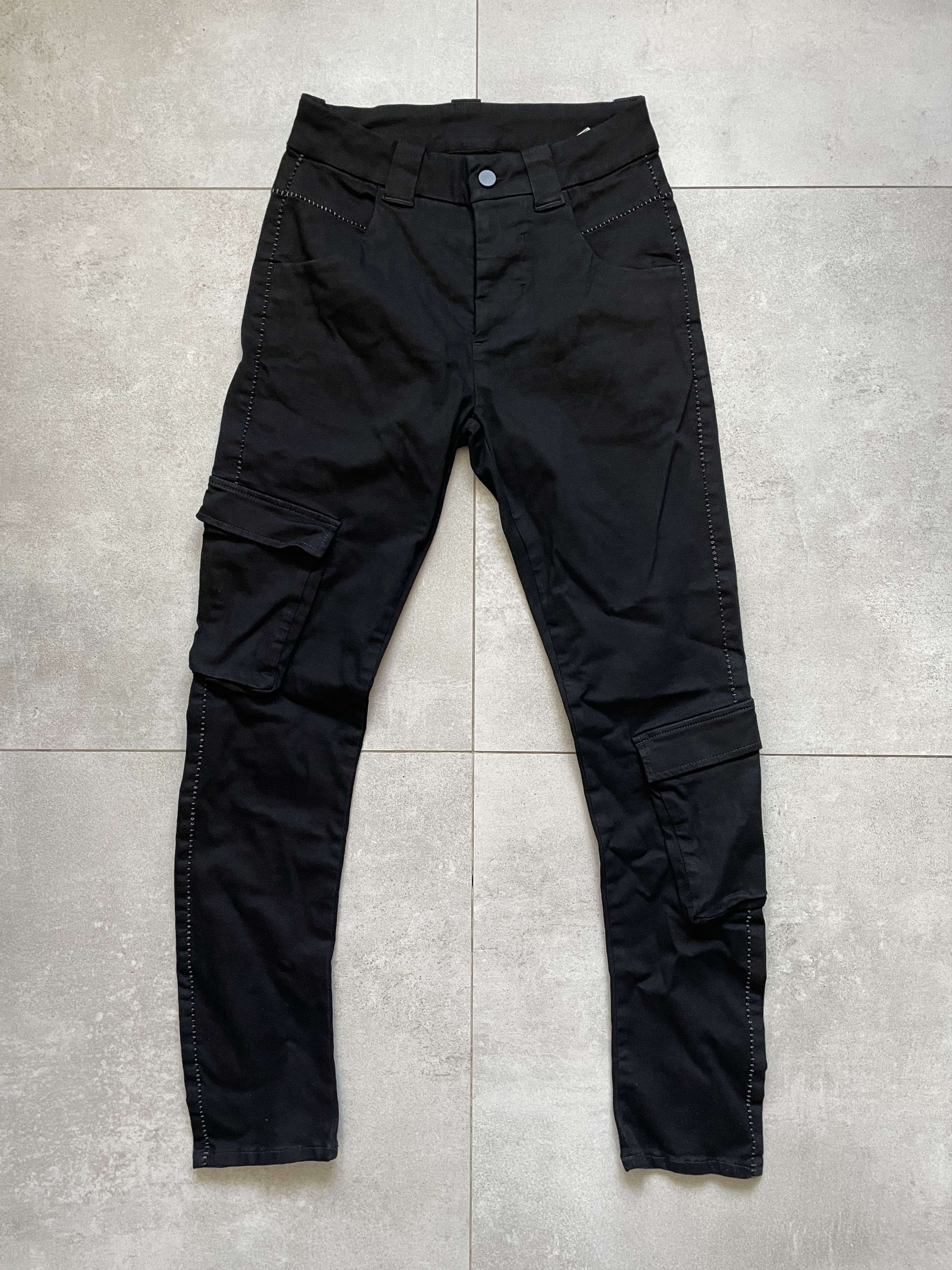 Thom Krom THOM KROM CARGO MT78 DROPPED CROTCH RICK OWENS TYPE PANTS Size US 31 - 1 Thumbnail