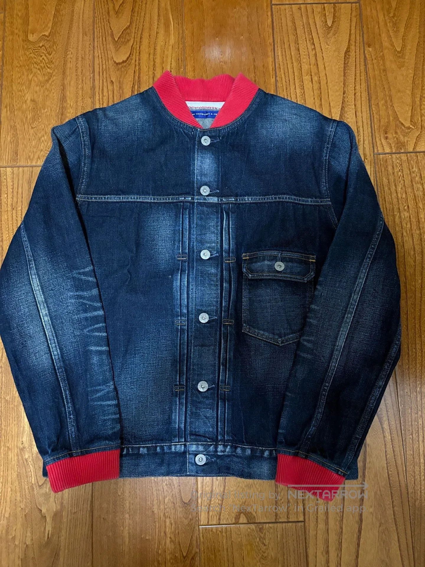 Hiroshi Fujiwara DENIM BY VANQUISH & FRAGMENT Denim Jacket. Size US XL / EU 56 / 4 - 1 Thumbnail