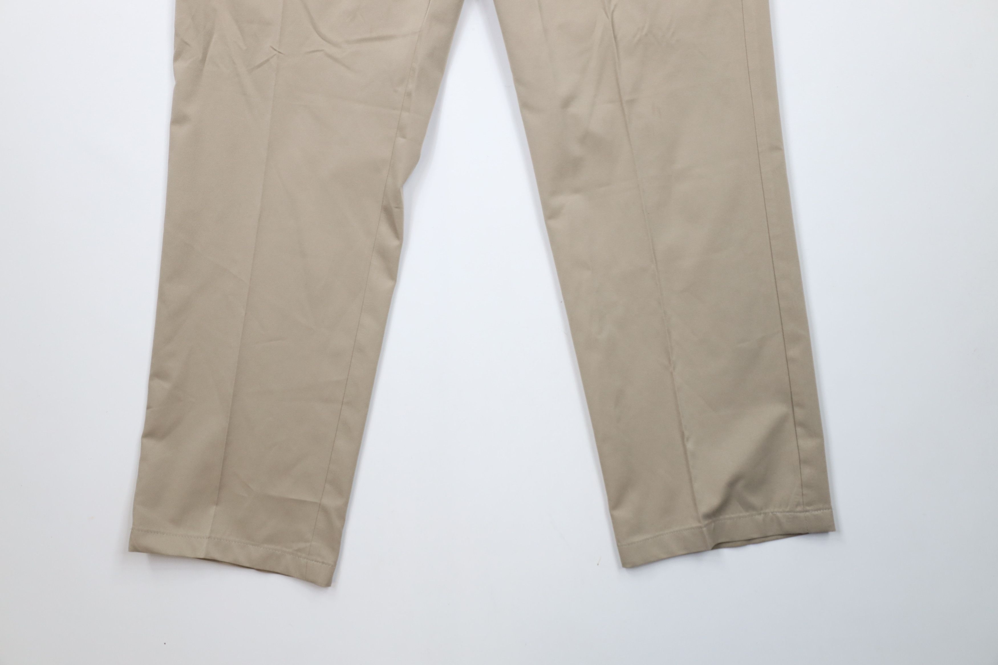 Adidas × Vintage Adidas Golf Tech Flat Front Golfing Chino Pants Beige Size US 36 / EU 52 - 4 Thumbnail