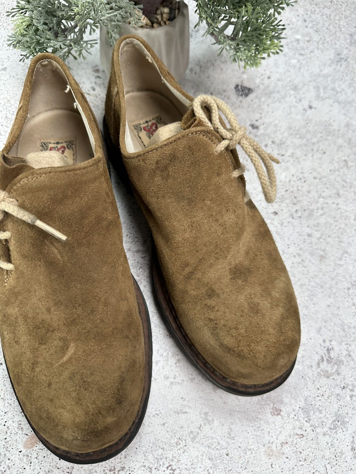 Genuine Leather × Vintage Vintage Stockerpoint Suede Shoes Men 41 Made in Italy 8 Size US 8 / EU 41 - 7 Thumbnail