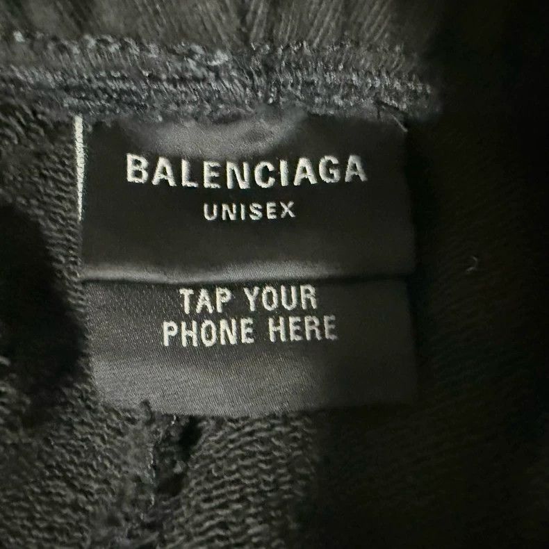 Balenciaga Balenciaga size XS ebay collaboration black baggy sweatpant Size US 30 / EU 46 - 2 Thumbnail