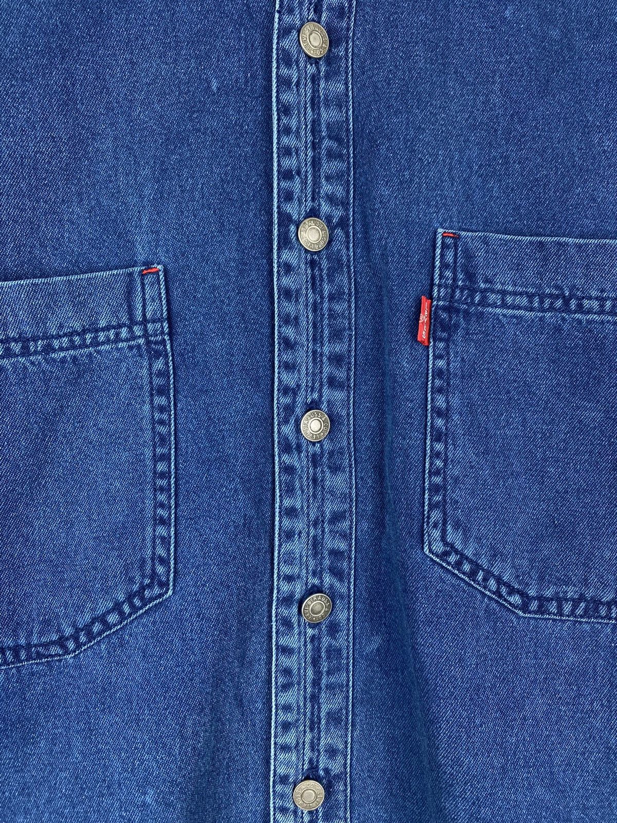 Levi's Levis Vintage Men’s Long Sleeve Denim Button Up Shirt Size US S / EU 44-46 / 1 - 9 Thumbnail