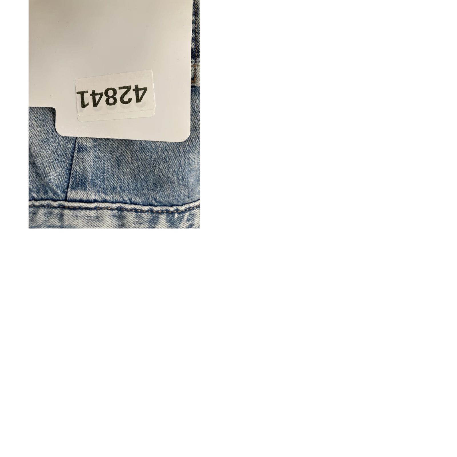 American Eagle Outfitters VINTAGE American Eagle Jeans Womens 00 Light Wash Cargo Jogger Drawstring Elastic Hem Size 24" / US 00 / IT 34 - 10 Thumbnail