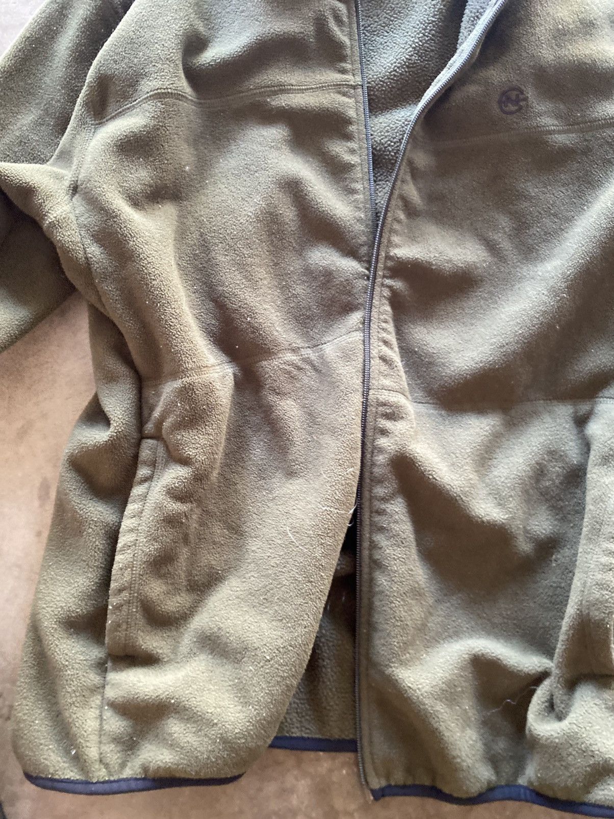 Nautica Vintage Nautica Olive Fleece Jacket Size US XL / EU 56 / 4 - 6 Thumbnail