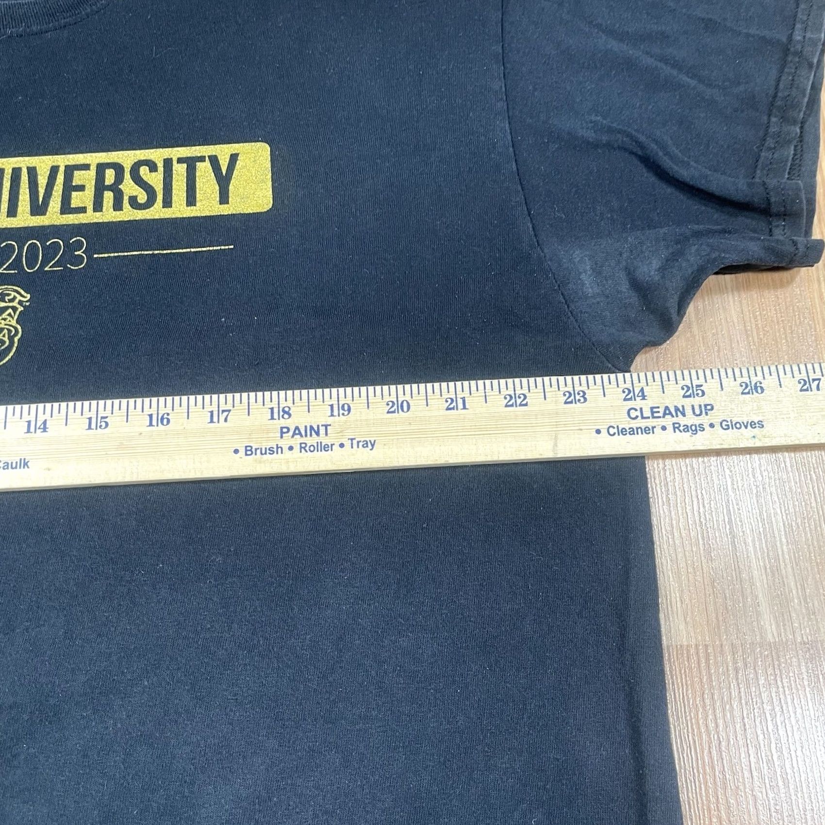Gildan Gildan T-Shirt Adults XL Black Bryant University Class Of 2023 Size US XL / EU 56 / 4 - 6 Thumbnail