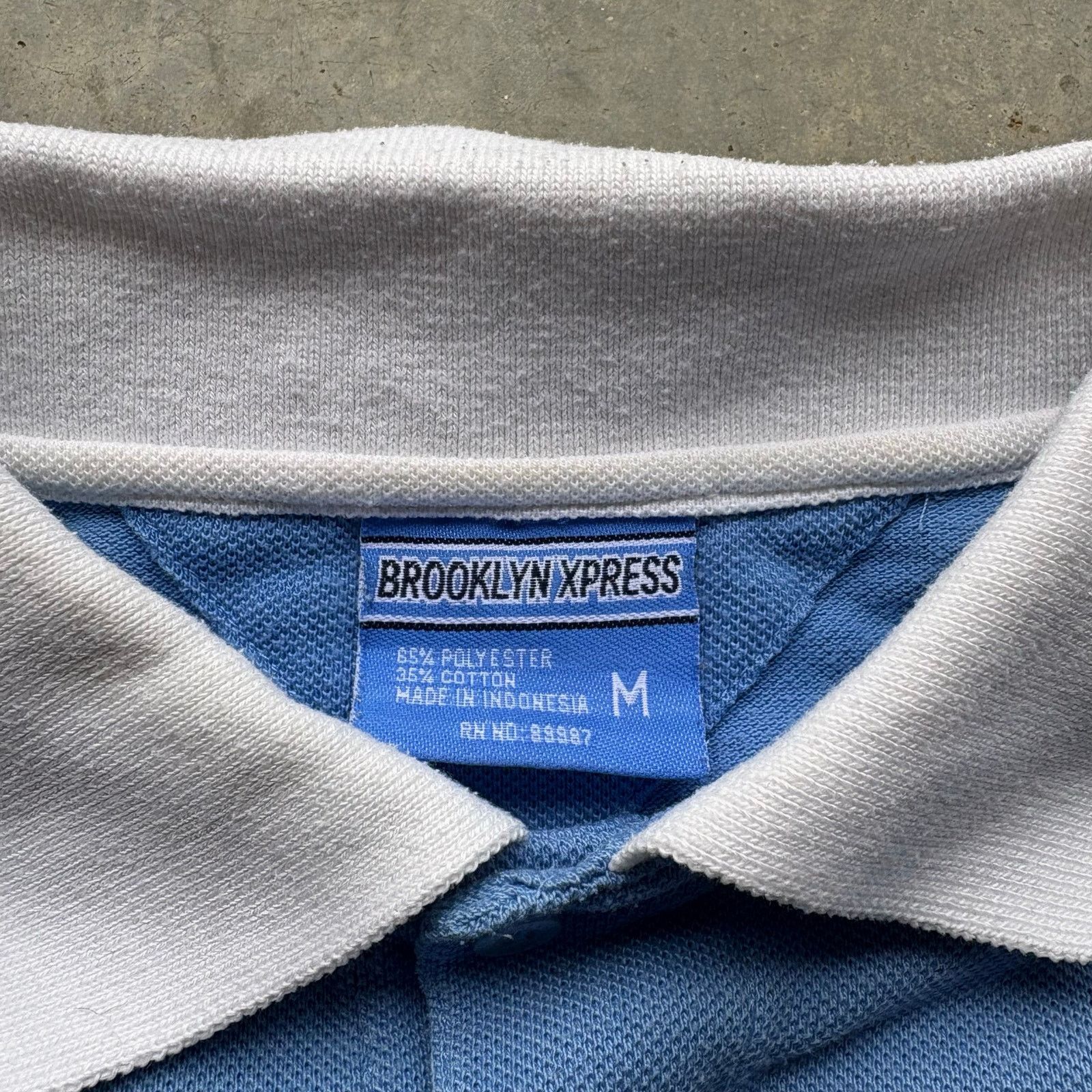 Brooklyn Xpress × Vintage Vintage Y2K Brooklyn Xpress Skater Polo Shirt Size US M / EU 48-50 / 2 - 2 Thumbnail