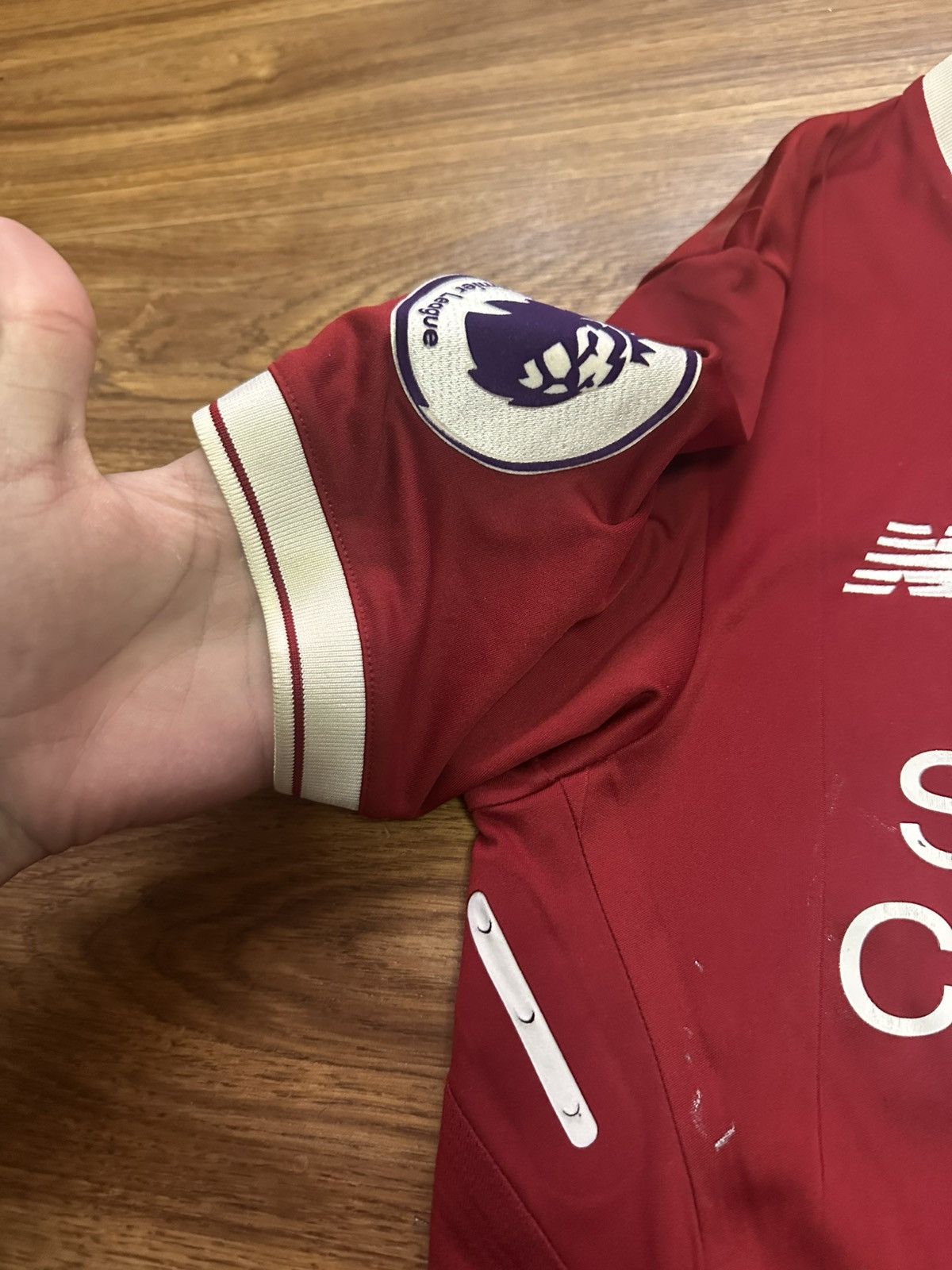 Vintage New Balance Liverpool 2017 2018 Mane #19 Home Shirt Jersey Size US S / EU 44-46 / 1 - 6 Thumbnail