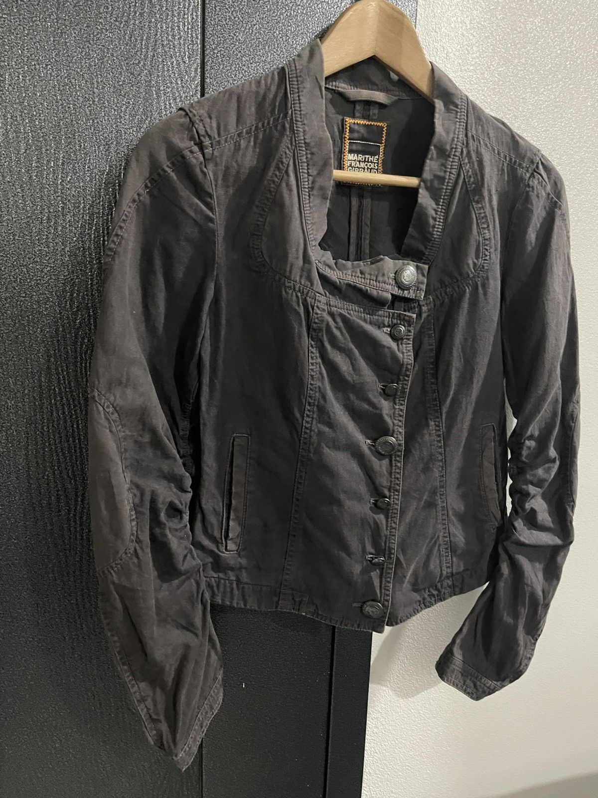 Marithe + Francois Girbaud Vintage Marithe Francois Girbaud Avant Garde Jacket Size XS / US 0-2 / IT 36-38 - 4 Thumbnail
