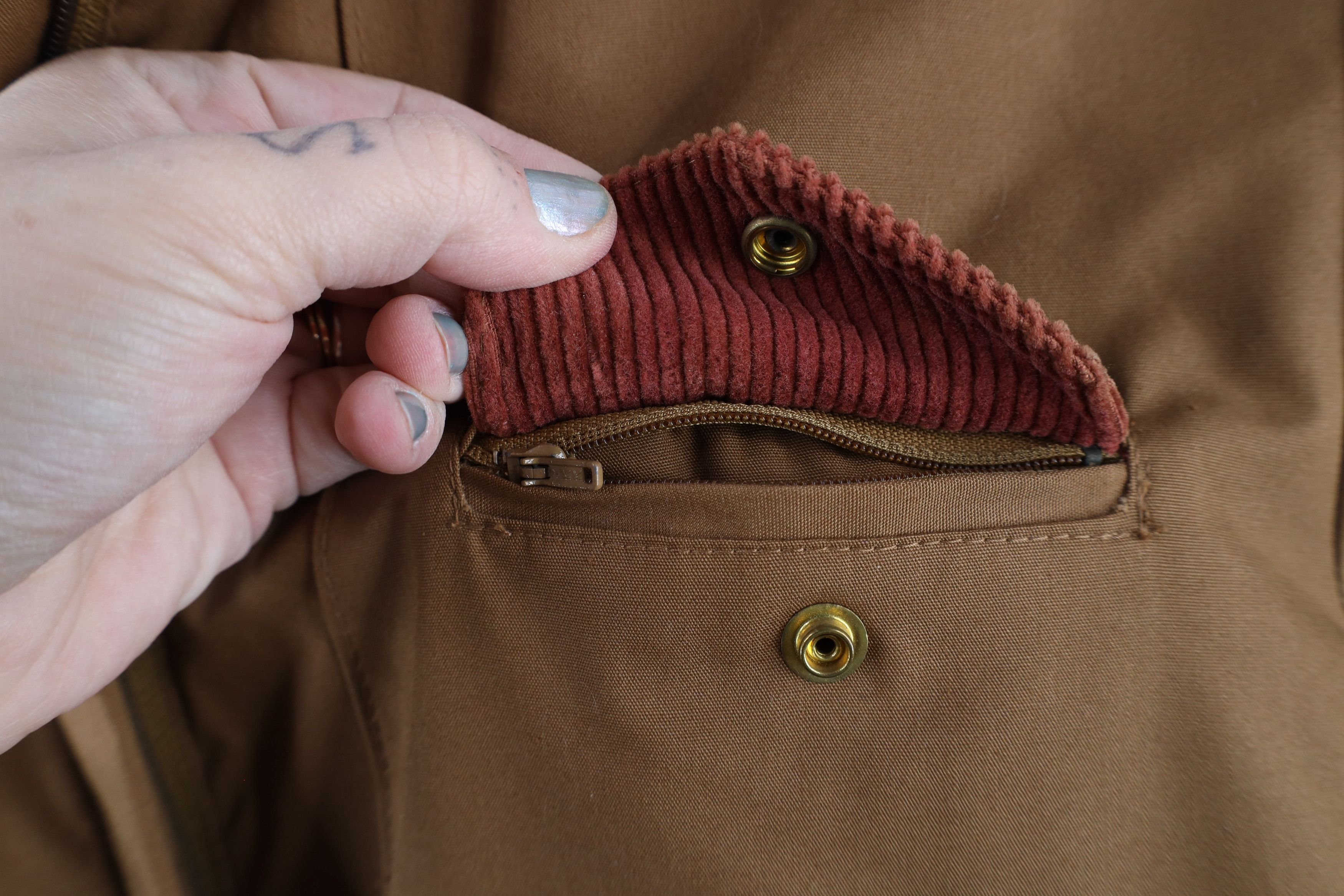 Vintage Vintage 80s 90s Streetwear Collar Lined Parka Jacket Size US L / EU 52-54 / 3 - 10 Thumbnail