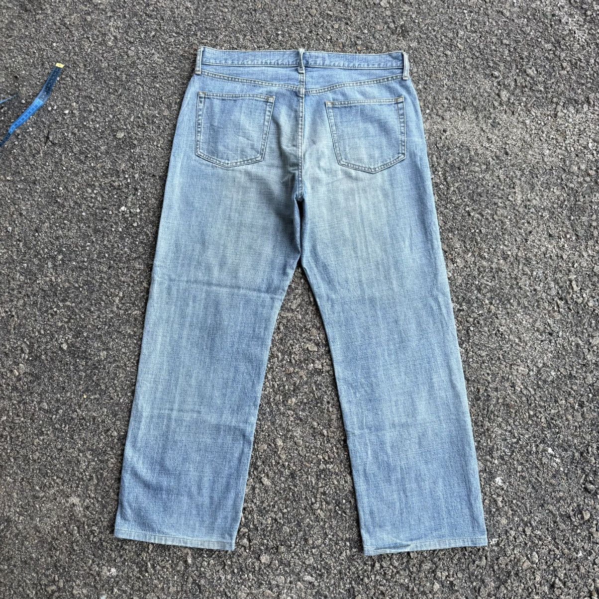 Japanese Brand VINTAGE JAPANESE STRAIGHT FADED JEAN DENIM PANTS Size US 37 - 3 Thumbnail