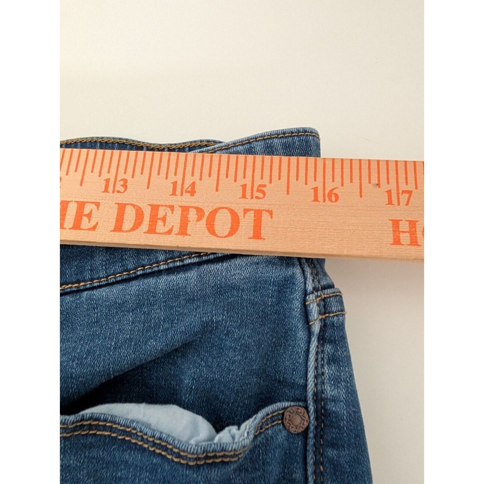 Designer Soft Surroundings Straight Jeans Womens Size Medium Blue Size 30" / US 8 / IT 44 - 10 Thumbnail
