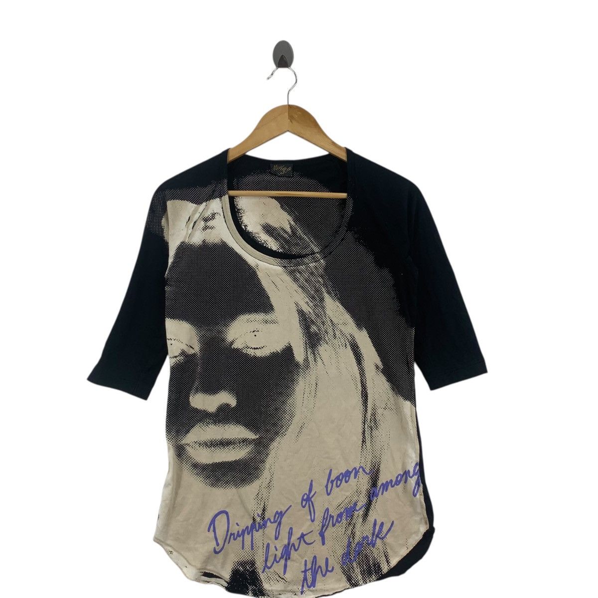 Other RNA JAPAN FOTOFOLIO Negative Photography Punk Tee Shirt Top Size XS / US 0-2 / IT 36-38 - 3 Thumbnail