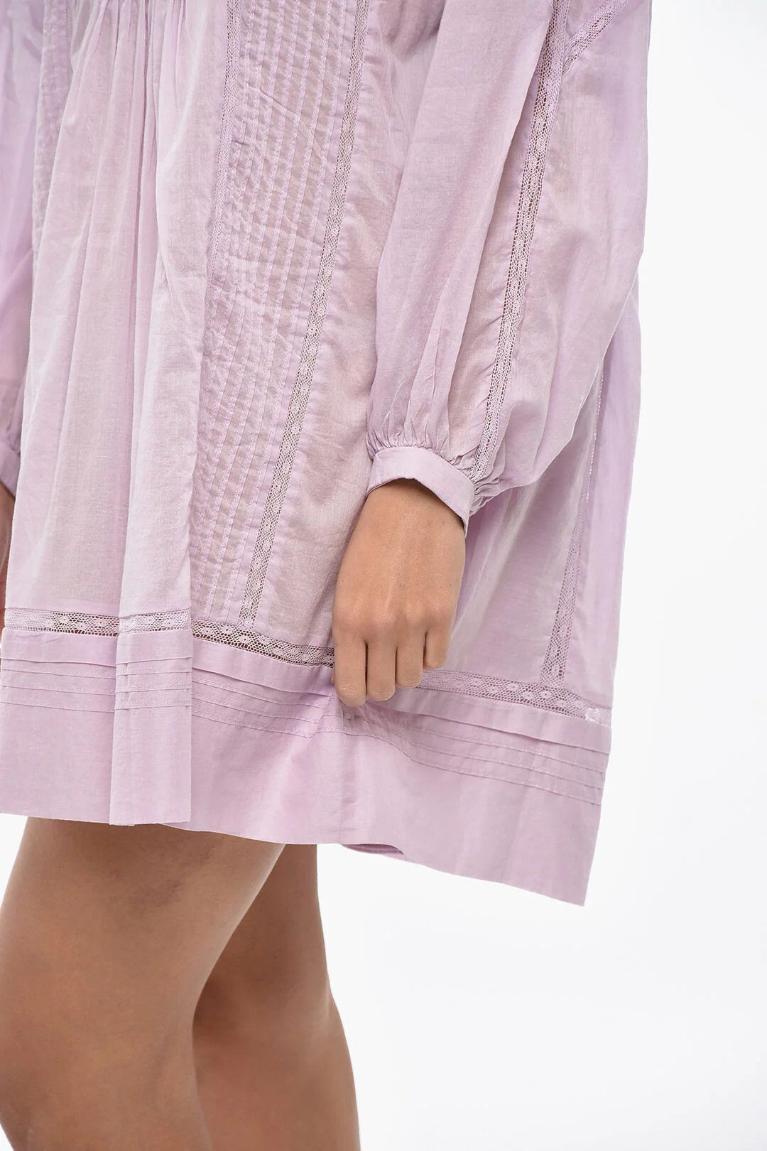 Isabel Marant og1mm0326 Cotton Shirt in Pink Size XS / US 0-2 / IT 36-38 - 3 Thumbnail