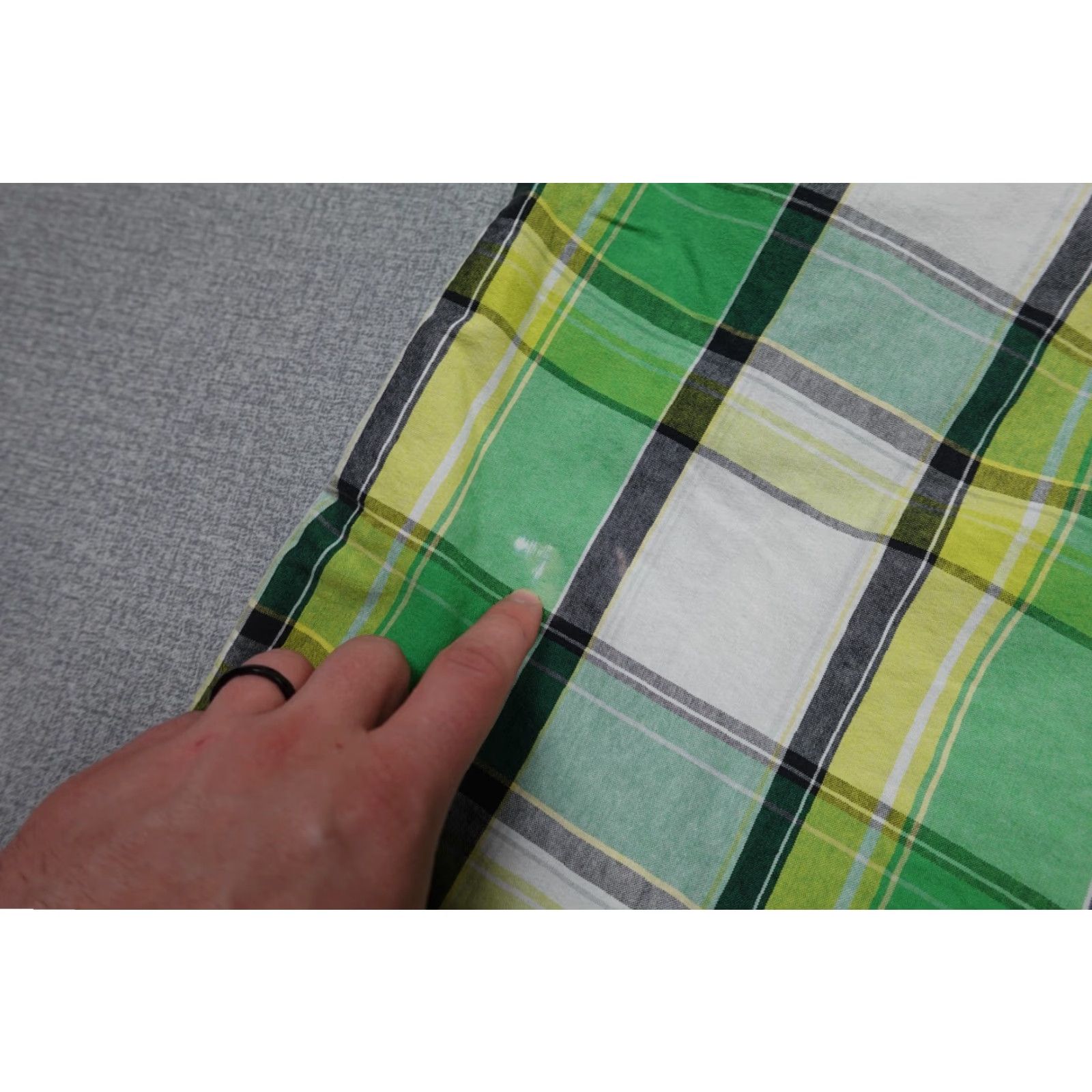 Southpole Southpole Shirt Mens 36 Green Plaid Chino Casual 5-Pocket Belt Loops Cotton Vintage No - 2020s Outdoor Boys? Size US 36 / EU 52 - 5 Thumbnail