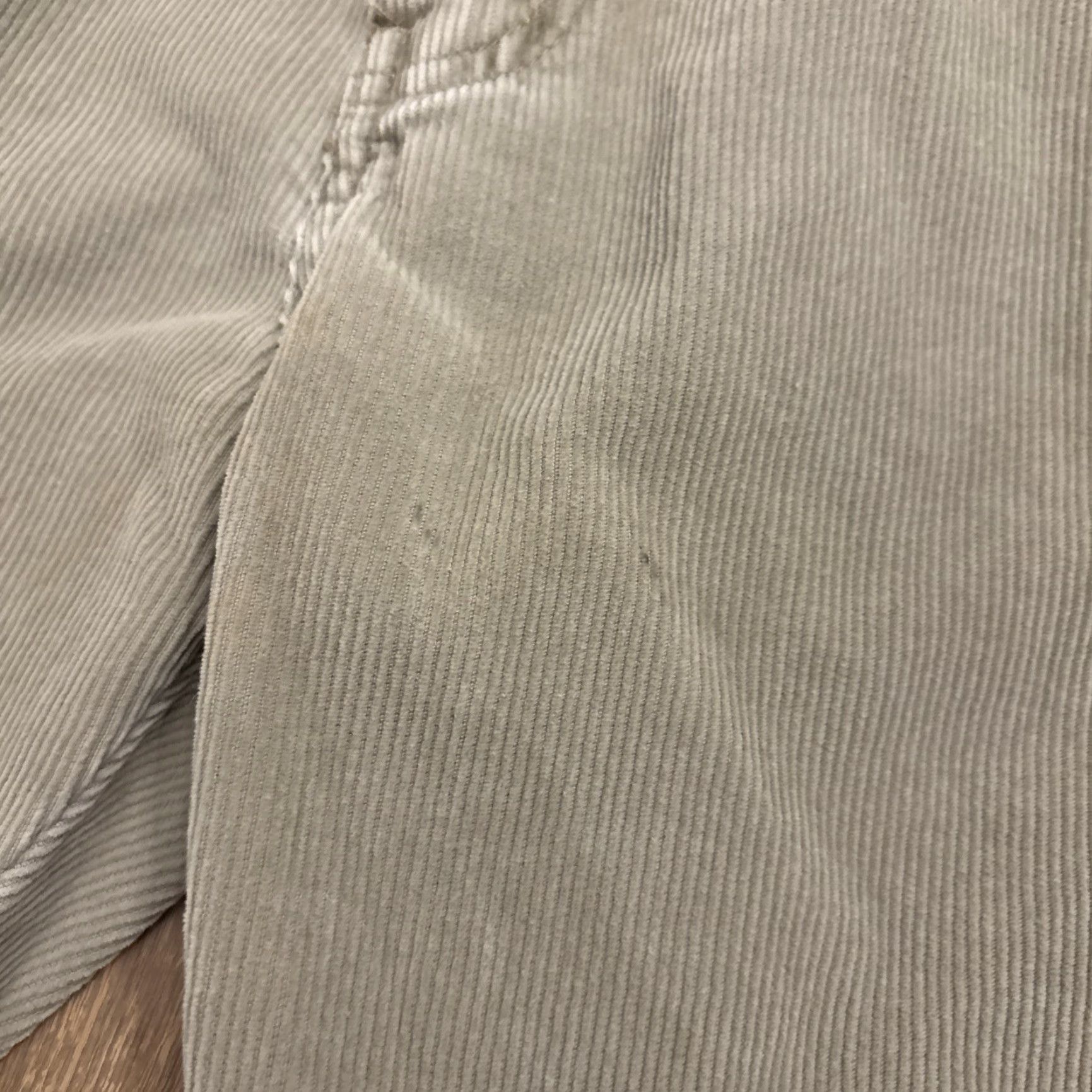 Levi's Vintage Levis Jeans Mens 34x33 Khaki Corduroy 505 Regular Straight Leg Y2K Size US 36 / EU 52 - 4 Thumbnail