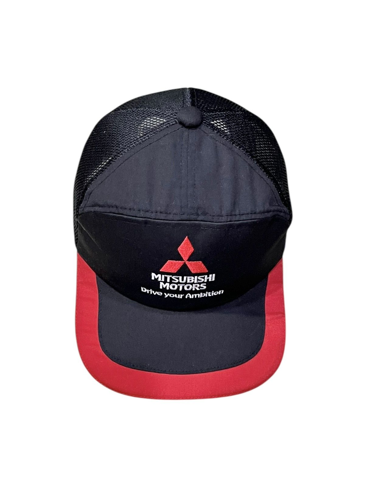 Racer Worldwide Mitsubishi Motors Japan Trucker Hat Rare Vintage Worker Size ONE SIZE - 9 Thumbnail